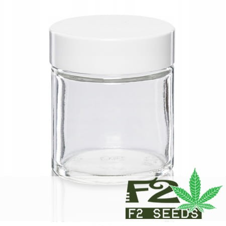 Słoiczek 60ml szklany z nakrętką z tworzywa UREA