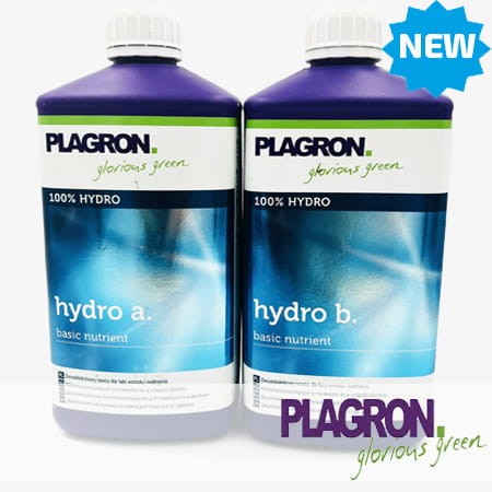 Plagron - Hydro A+B 2x 1L - Nawóz dla fazy wzrostu i kwitnienia