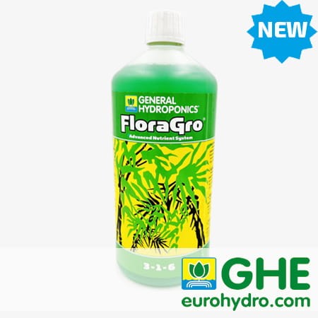 GHE - Flora Gro 1L - Hydroponika i Gleba