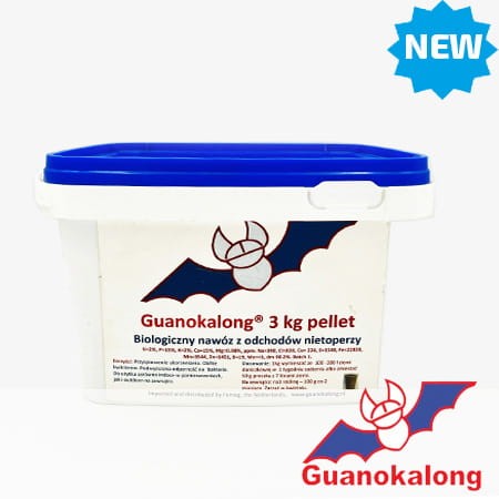 Nawóz 3kg pellet - Bat Guano