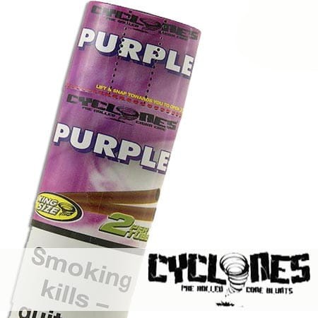 Cyclones Hemp Cones - Purple