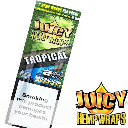 Bibułki Juicy Hemp Wraps - Tropical