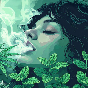 MIĘTOWE ODMIANY KONOPI ORZEŻWIAJĄCY AROMAT I WYJĄTKOWA MOC